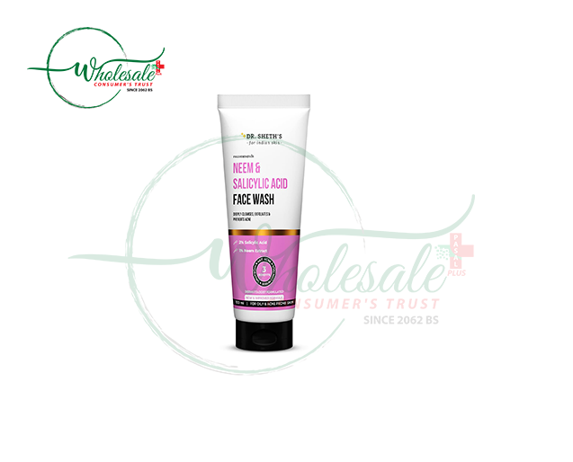 DR SHETHS NEEM & SALICYLIC ACID FACE WASH 100ML