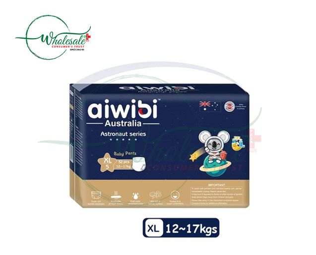 AIWIBI ASTRONUT SERIES BABY PANTS XL-32PCS 