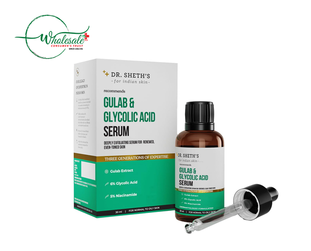 DR SHETHS GULAB & GLYCOLIC SERUM 30ML