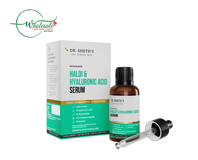 DR SHETHS HALDI & HYALURONIC ACID SERUM 30ML