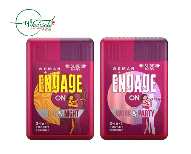 ENGAGE POCKET PERFUME WORK & PARTY/DAY & NIGHT 2 I