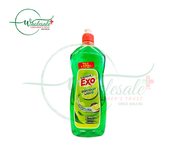 EXO DISHWASH LIQUID (GREEN) 750ML
