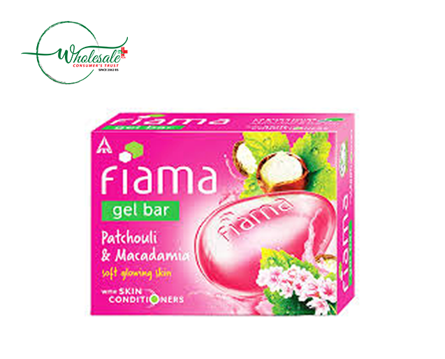 FIAMA GEL BAR PATCHOULI & MACADAMIA 125GM