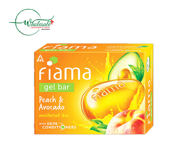 FIAMA GEL BAR PEACH & AVACADO 125GM
