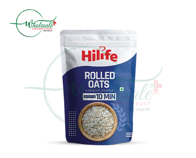 HILIFE ROLLED OATS 400GM POUCH