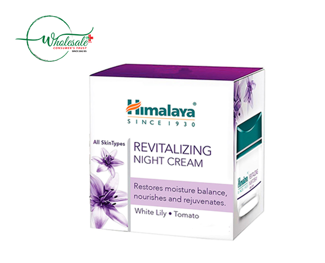 HIMALAYA REVITALIZLING NIGHT CREAM 50GM
