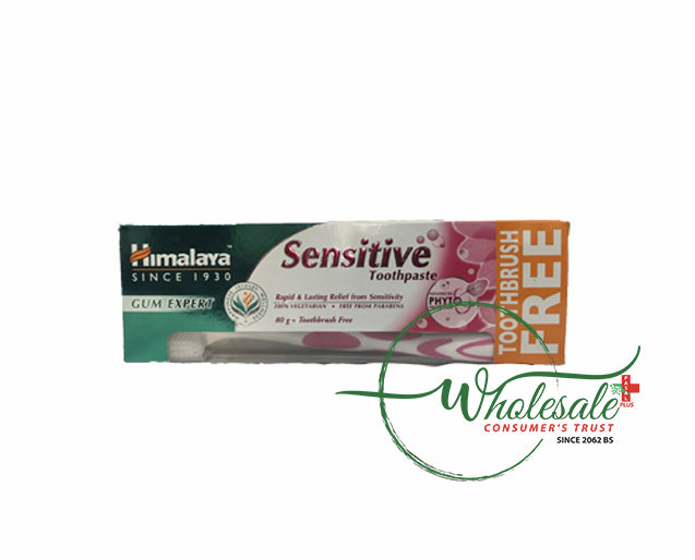 Himalaya Sensitive Toothpaste = Toothbrush 80g