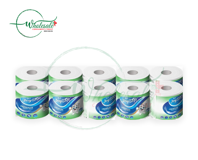 JOY SOFT PREMIUM TISSUE 160GM*10 ROLLS 3PLY  