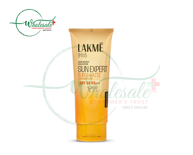 LAKME SUPER MATTE SUNSCREEN LOTION SPF 30PA++