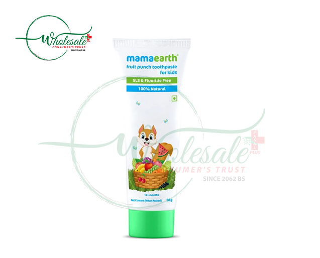 MAMAEARTH FRUIT PUNCH TOOTH PASTE 50GM