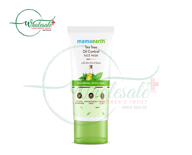 MAMAEARTH TEA TREE FACE WASH OIL CONTROL 100ML