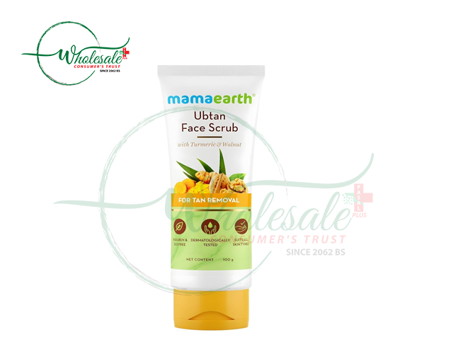 MAMAEARTH UBTAN FACE SCRUB 100GM