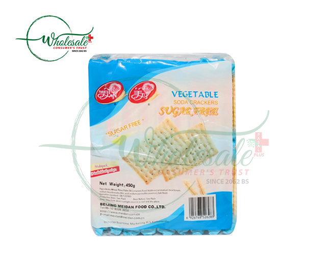 MEDIAN SODA CRACKER (VEGETABLE) 450GM*18 