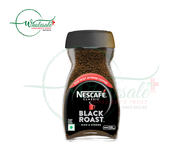 NESCAFE BLACK ROAST COFFEE 90GM