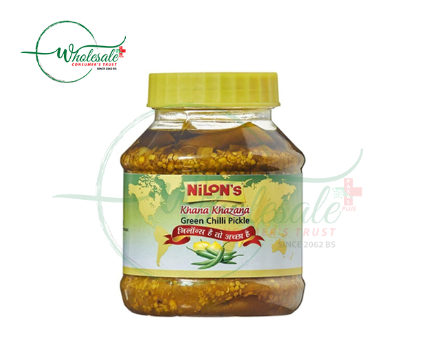 NILONS GREEN CHILLI PICKLE 350GM