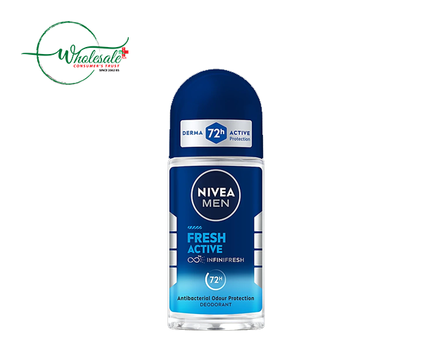 NIVEA MEN FRESH ACTIVE ROLL ON 50ML