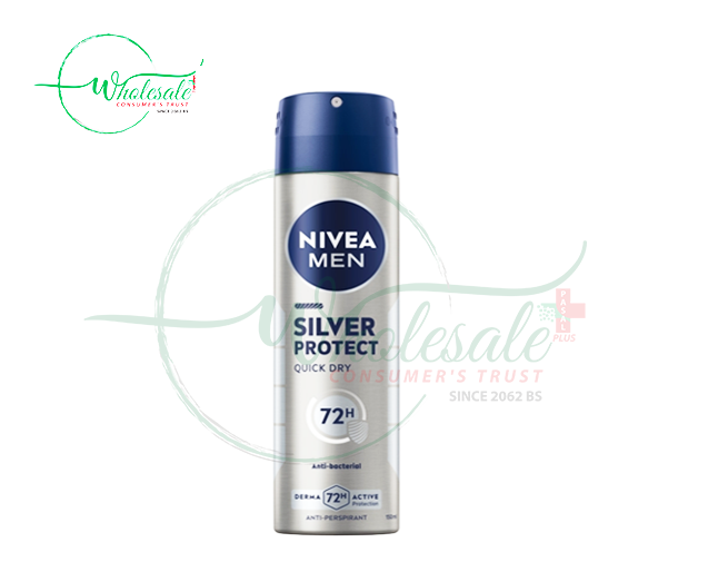 NIVEA MEN SILVER PROTECT SPRAY 150ML