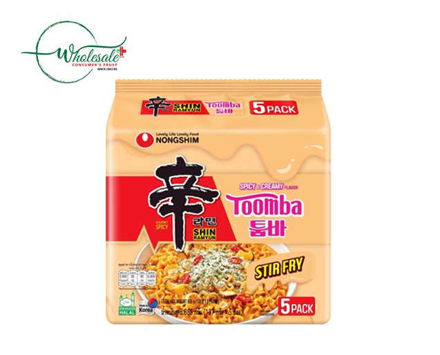 NONGSHIM STIR FRY TOOMBA 137GM*4PACK