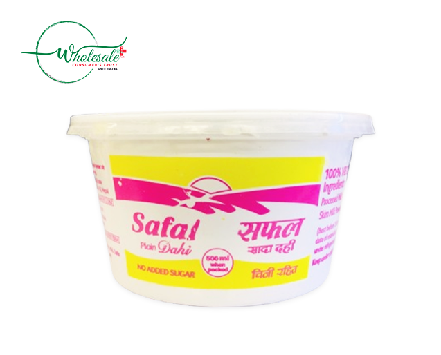 SAFAL (PLAIN) YOGURT 500ML
