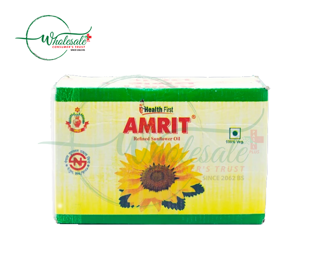SUNFLOWER OIL (AMRIT) 500ML*20PACKET