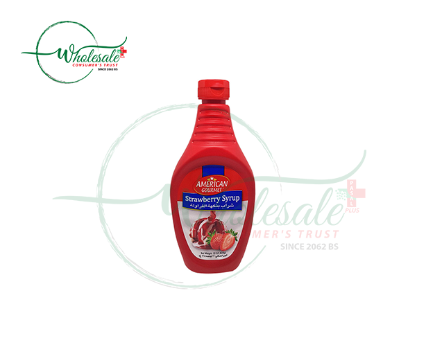 AMERICAN GOURMET STRAWBERRYSYRUP22OZ (624G)