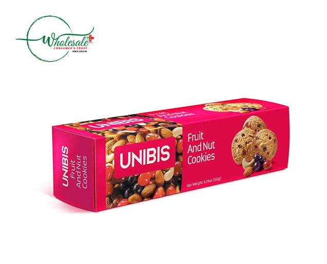 UNIBIC FRUIT & NUT COOKIES 150G