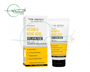 DR.SHETHS KESAR & KOJIC ACID SUNSCREEN SPF50 ++++ 