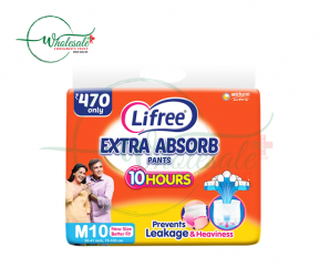 LIFREE ADULT PANTS MEDIUM (30-41INCH) 10PANTS