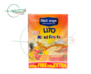 LITHO MIXED FRUIT (6-36MONTH) 400+FREE 100GM