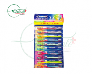 ORAL-B SHINY CLEAN BRUSH*12