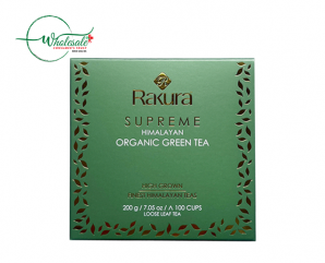RAKURA SUPREME HIMALAYA ORGANIC TEA 200GM