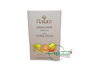 Rakura Citrus Green Tea 25 Tea Bags