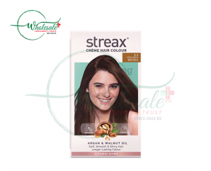 STREAX CREME HAIR COLOUR 50ML(GOLDEN BROWN 4.3)